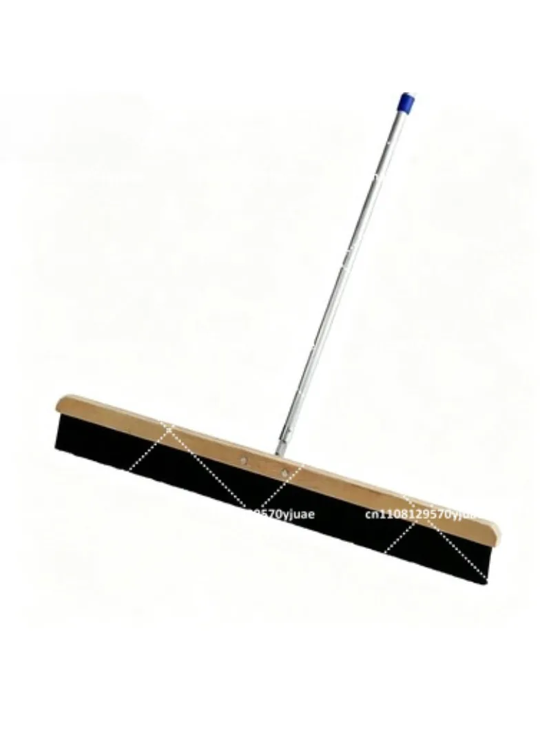 

Concrete Finishing Brooms with Heavy Duty Handles for Bridge Deck Pavement Anti-Skid Brushes