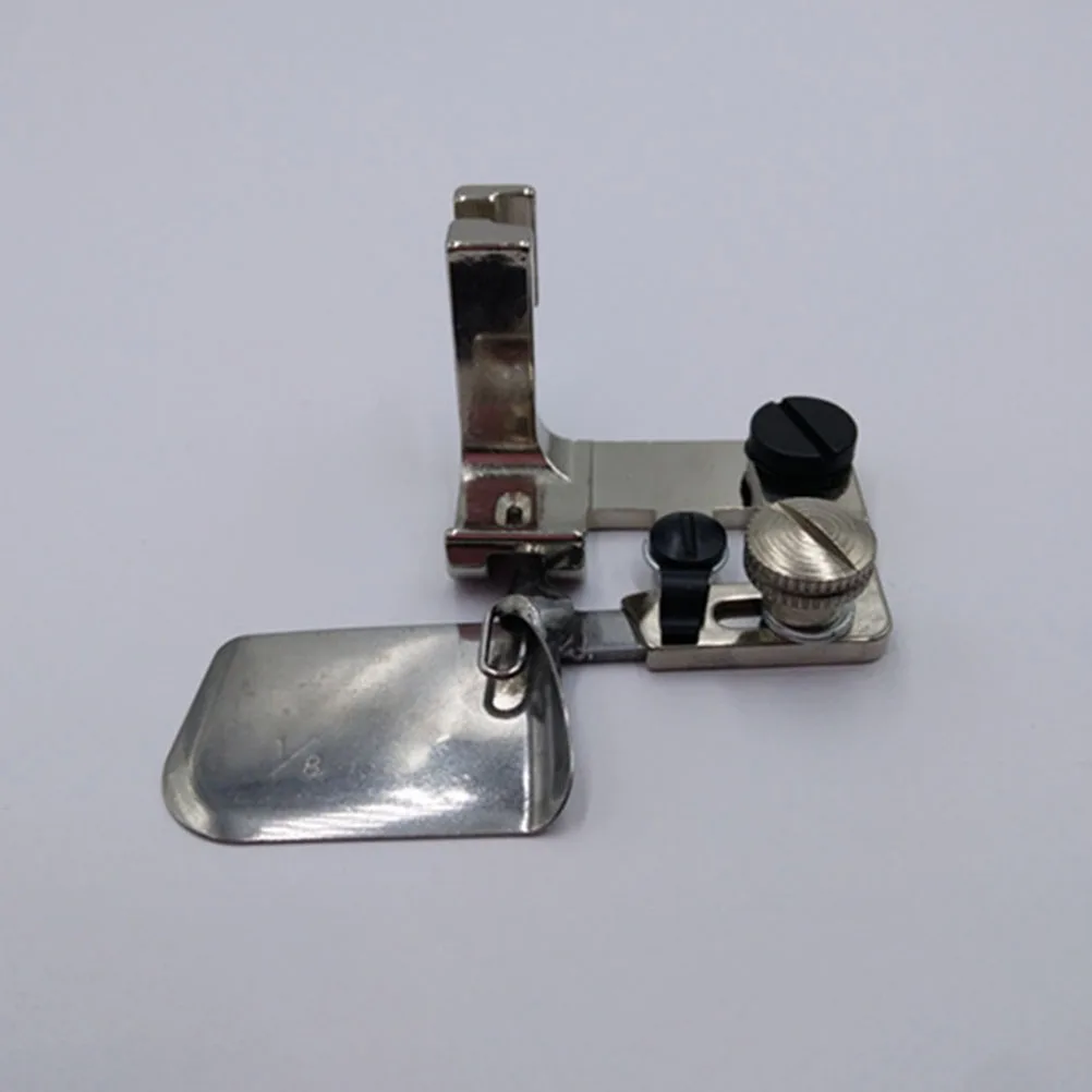 

Curled Presser Foot Rolled Hem Arc-shaped Wrapping Device Sewing Edges Folder Binding Attachment Hemmer Embroidered