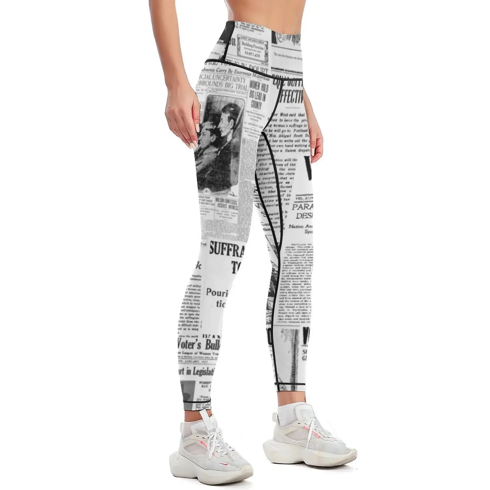 MAKING AMERICA GREAT - WOMEN'S SUFFRAGE Leggings Fitness's gym clothes gym top Fitness clothing Womens Leggings