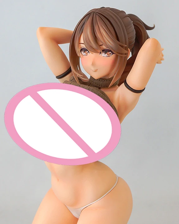 Figurines d'Action de Dessin Animé Japonais Hinano en PVC, 27cm, Fille Sexy, Collection Hentai, Modèle de Beurre, Jouets, Cadeau, 1/4