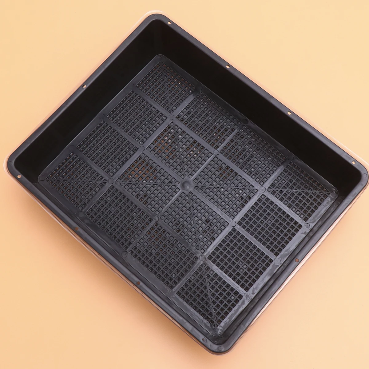 

Коробка для выращивания рассады, черный прочный пластиковый лоток для выращивания рассады суккулентов, тарелка для ростков, лоток для выращивания ростков