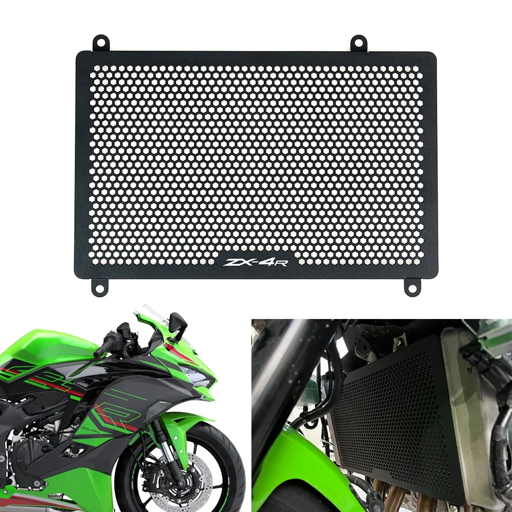 Motorrad Kühler Kühlergrill Schutz Schutz Grill abdeckung für kawasaki zx4r zx4rr ZX-4R ZX-4 rr ZX-4R se ZX-25R 2013-2018/2009-2020