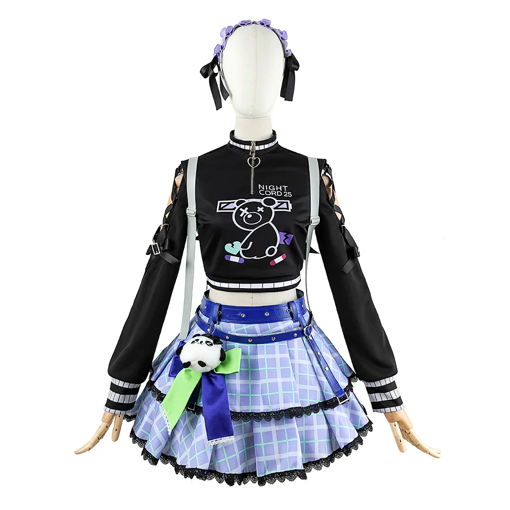 โครงการชุดคอสเพลย์สีสันสดใสบนเวทีวิกผม asahina mafuyu Mizuki yoisaki kanade Shinonome Ena 25-ji nightcord