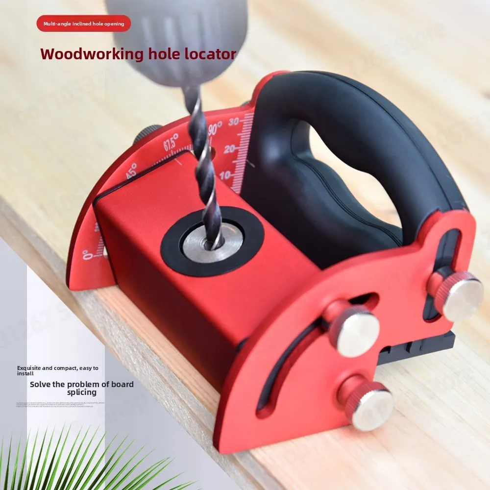 Wood Board Splicing Positioner, Aluminum Alloy Punching Center Line Scribing Tool