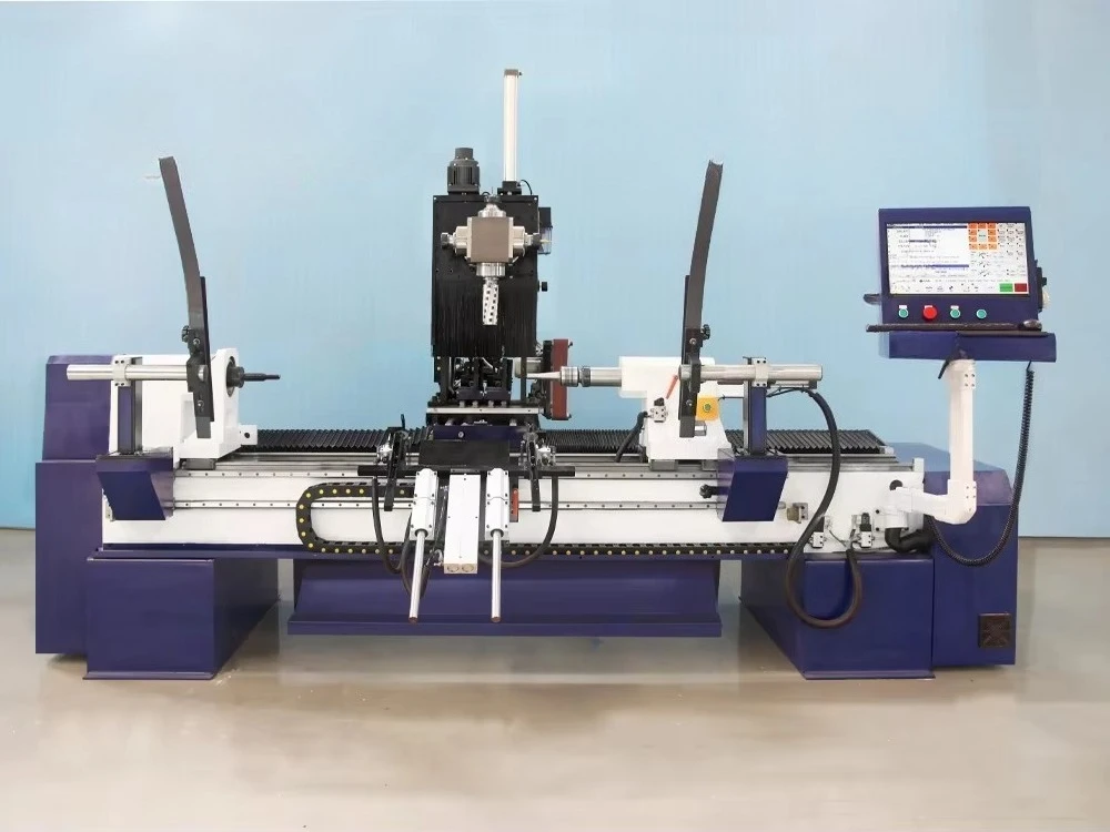direct sales Five-axis numerical control woodworking lathe Five-axis RTCP Multifunctional automatic feeding