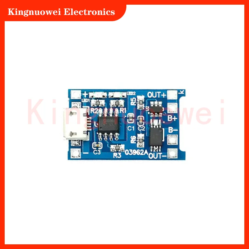 TP4056 Module 18650 Lithium Battery 3.7V 3.6V 4.2V Lithium Battery Charging Board 1A Overcharge and Overdischarge Protection