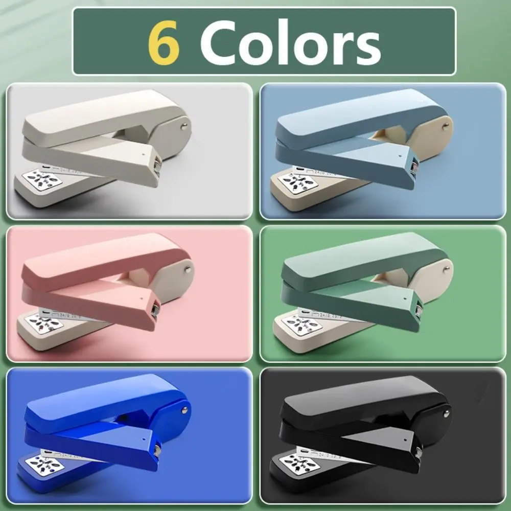 Creative Use 24/6 Staples Stapler Heavy Duty Effortless Heavy Duty Stapler Metal Multifunction Bookbinding Machine School Office