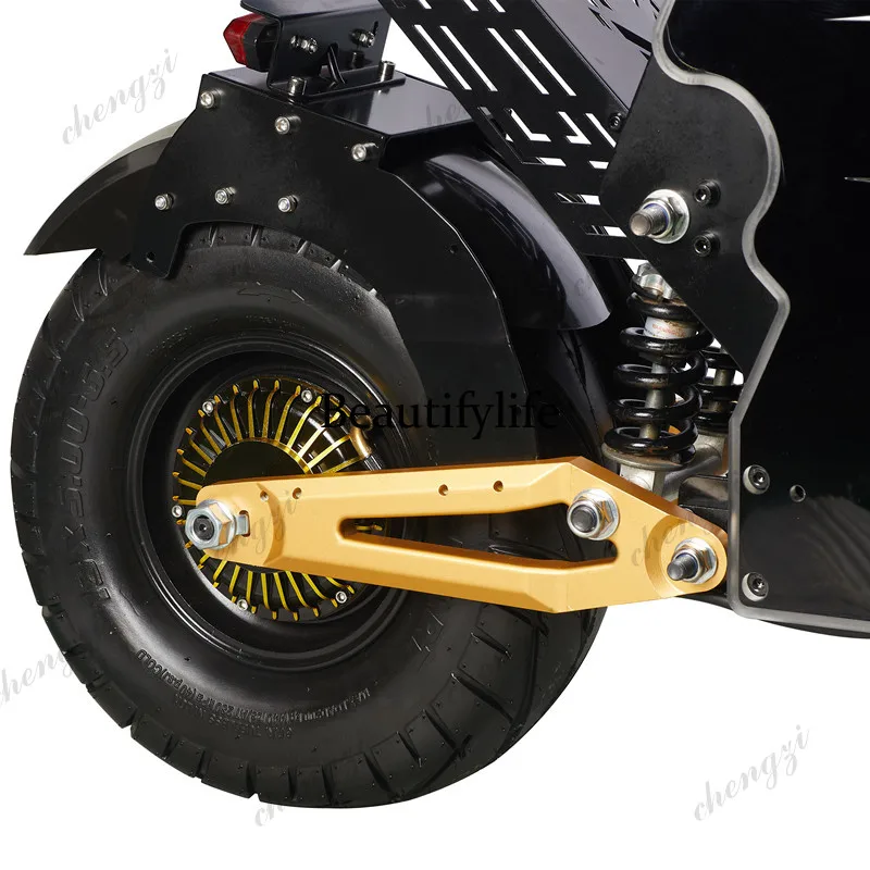 A172  off-road double drive high power 60v adult men's and women's outdoor transportation electric scooter short electric donkey