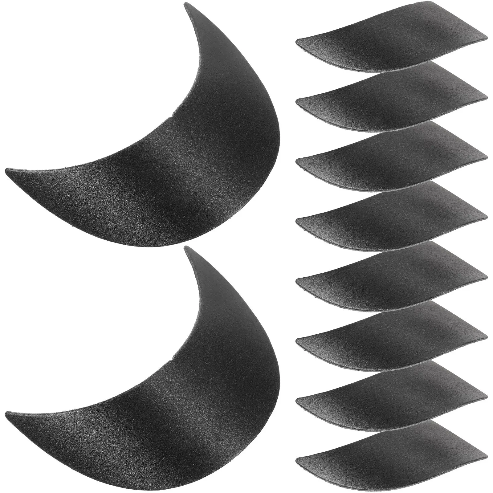 10 Pcs Hat Visor Brim Lightweight Baseball Cap Shaper Insert Caps Inserts Support for