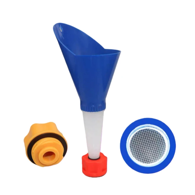 Fuel Filling Funnel Third-Generation EA888 EA211 EA111 Add Engine Oil Refueling Funnel with Filter for Volkswagen Audi