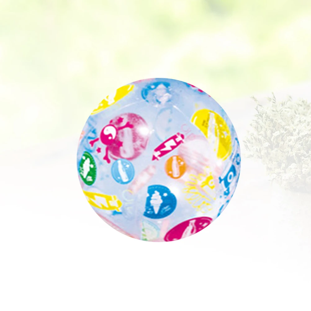 Mode Pailletten Aufblasbare Ball Sommer Lustige Wasser Spaß Spielen Strand Ball Pool Ball Party Favor für Kinder Kinder (Gelegentliche Muster)