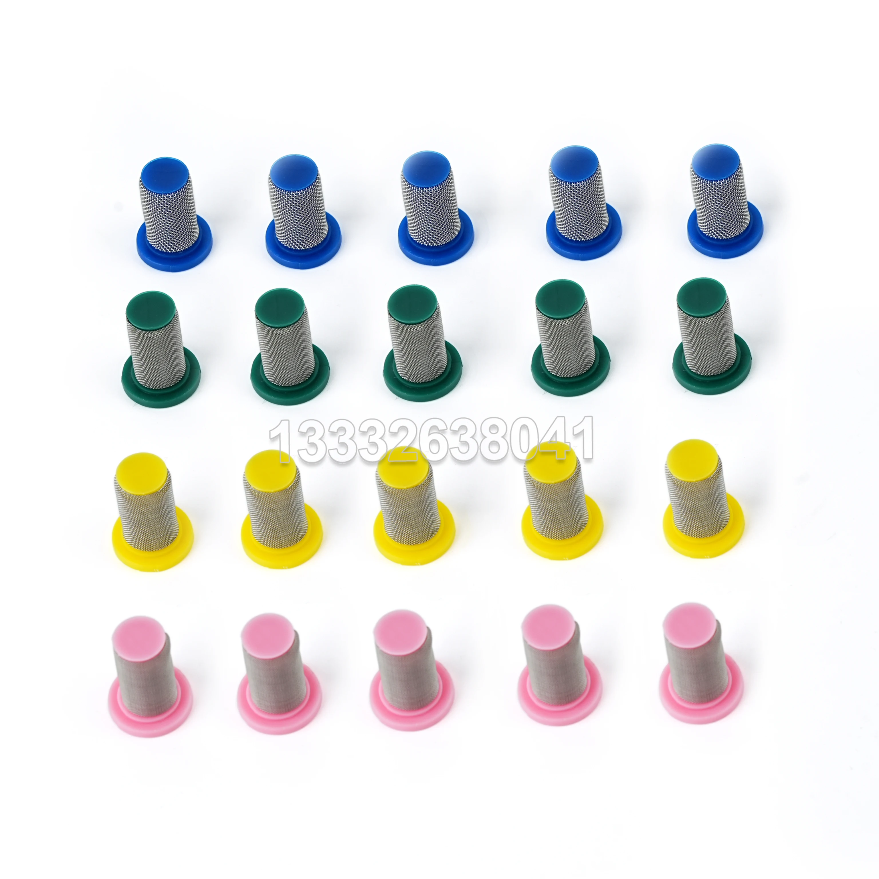 10Pcs/Lot Stainless Steel Filter  EFT Agricultural Sprayer Nozzle Sprayer Standing High Pressure Fan Parts 50 80 100 Mesh