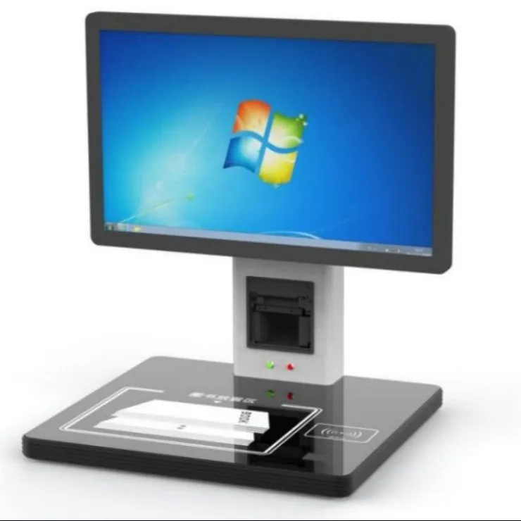 RFID librarian workstation RFID workstation RFID workbench RFID inventory station RFID entry and collection