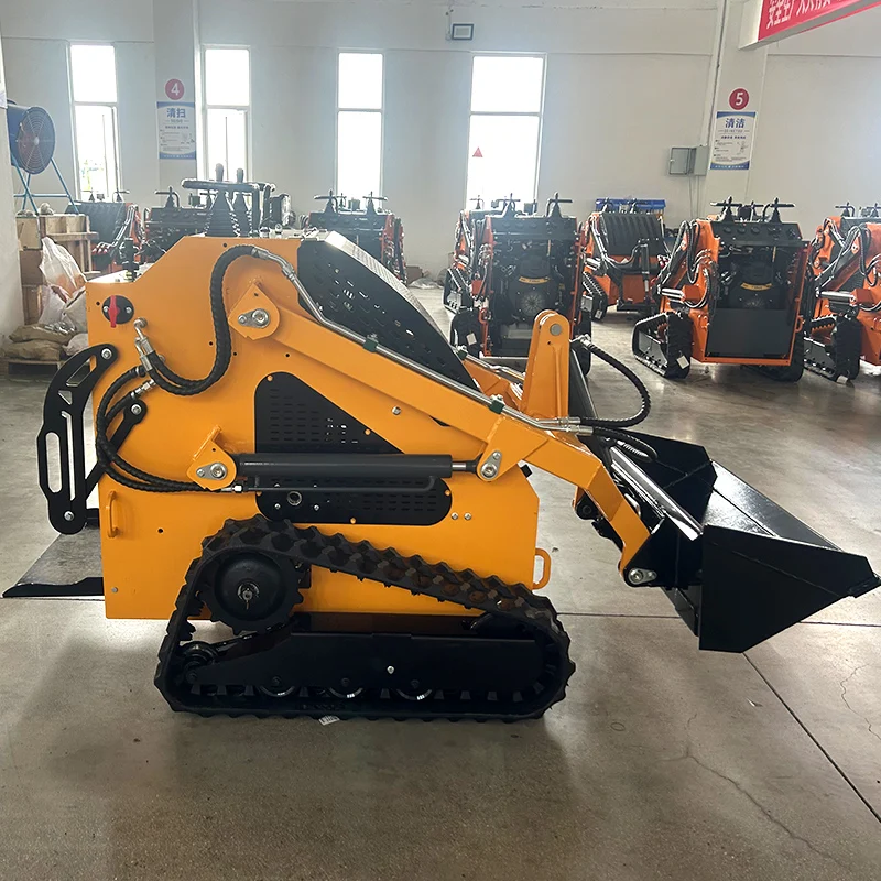 Customized Cheap price CE/EPAskid steer loader mini skid steer Small garden loader track mini skid steer loader for sale