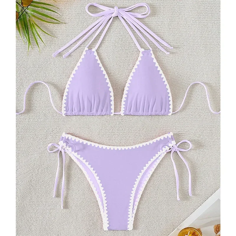 夏のセクシーなビキニ水着女性の水着プッシュアップ女性ビーチ水着水着ブラジルビキニセットプール海水浴者