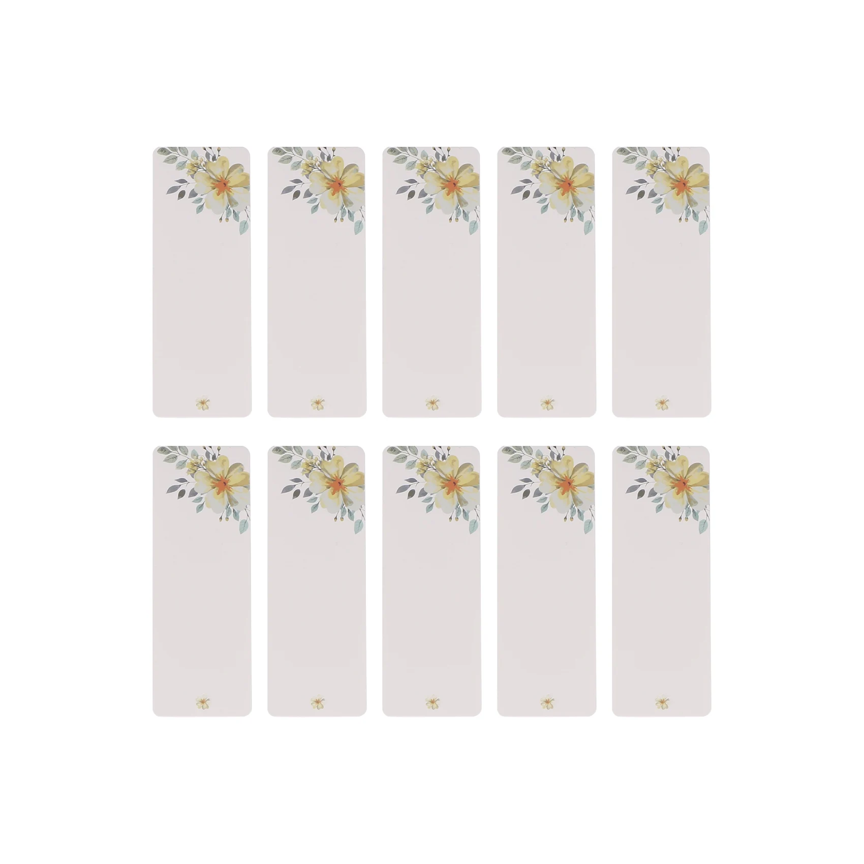 40 teile/los DIY Retro Blume Lesezeichen Buch Nachrichten karten Lesezeichen