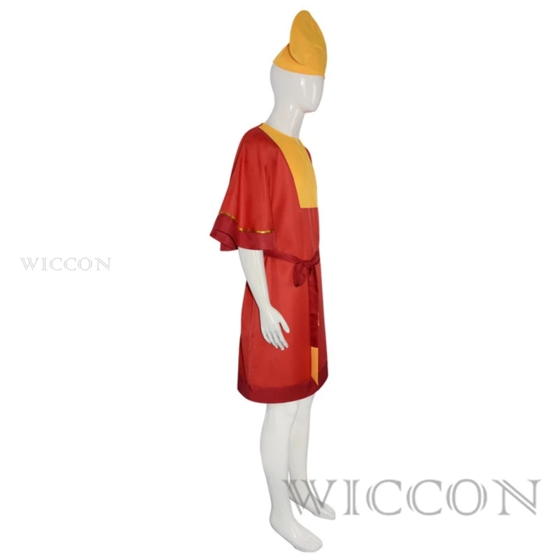 Anime Kuzco Costume Cosplay King Costume abiti con cappello uomini adulti Halloween Carnival Party Suit King Costume uniforme