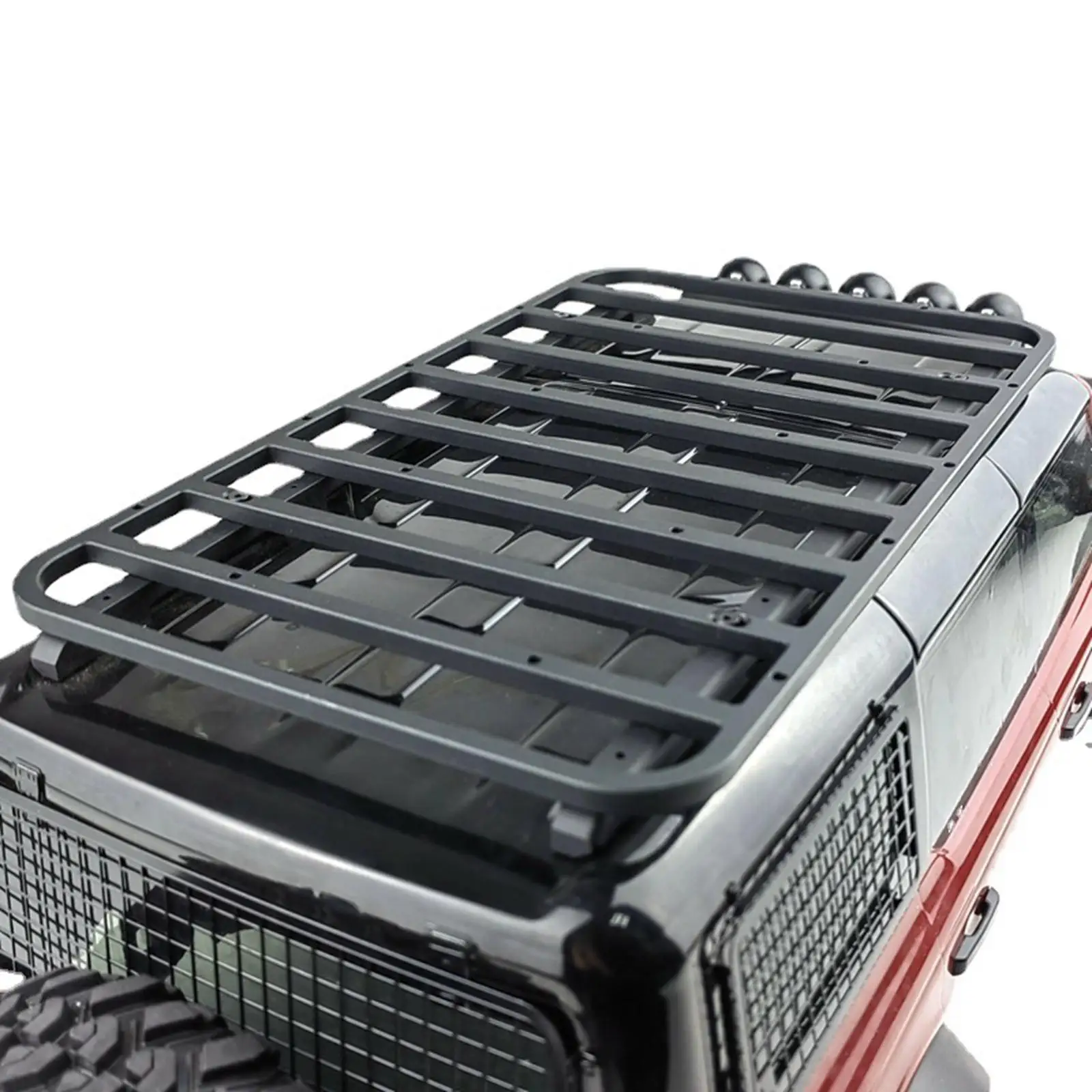 Upgrade RC Roof Rack for 1/10 Truck Rock Crawler Hobby Model Decoration