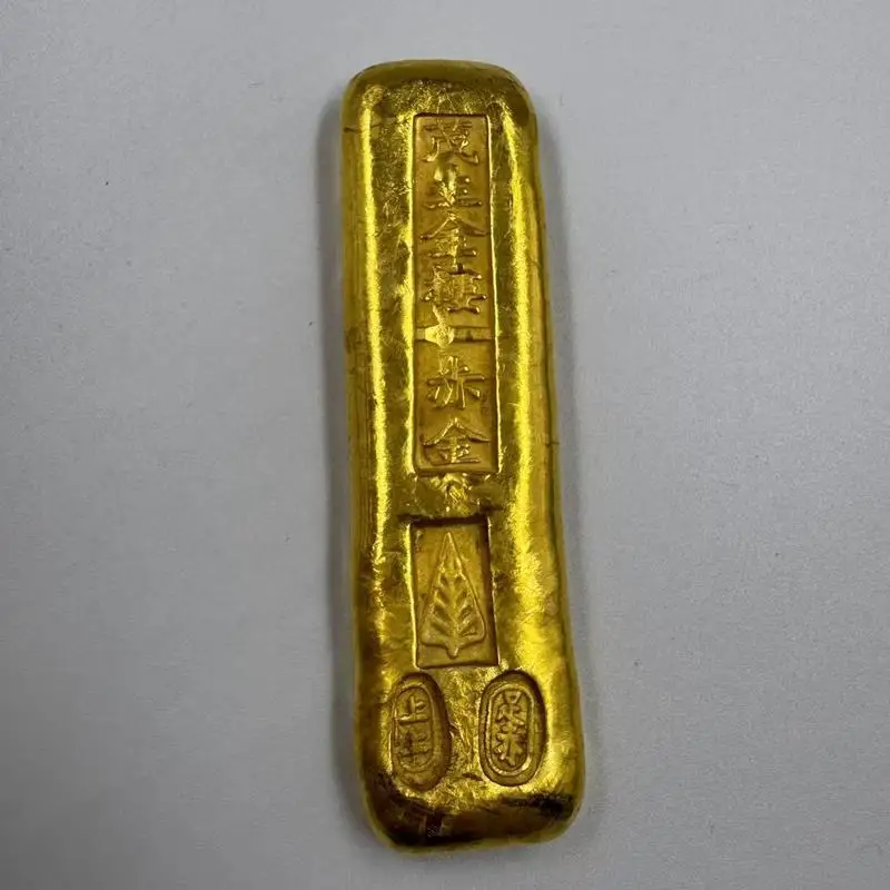 Wholesale Republic of China , brass material, decorative ornaments, Maosheng Jinlou, red gold bars, film and television