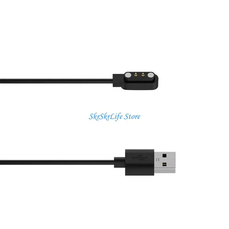 E65E USB Charging Cable Power Cord Stand Cradle Smartwatch Adapter Dock for Willful IP68/SW021