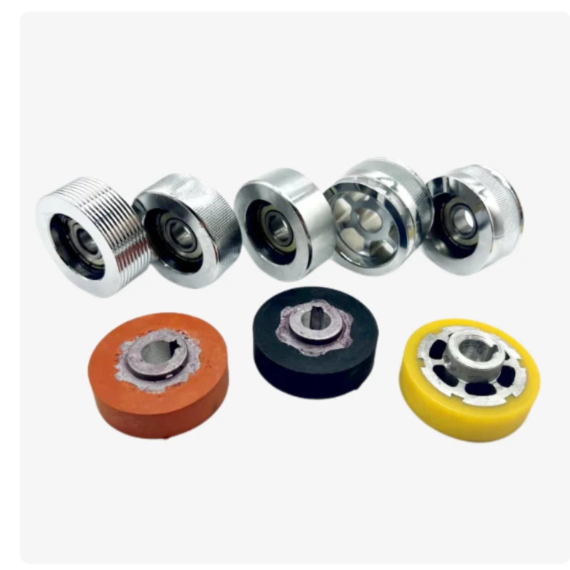 Suitable for Sealing Machine FR770/900 Band Sealer Round/Striped Embossingl/Flat Pulley Wheel Pressure Roller,1pcs Price