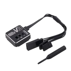 AGFRC GY01 V3 Automatic High Stability Control Dual Gain Drift Tuned Rated Gyro for RC Model Drift Car