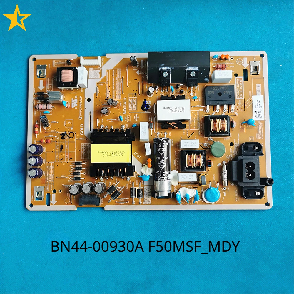 New Genuine BN44-00930A F50MSF_MDY Power Supply Board is for LH49DCJPLGC/EN LH49DCJPDGC/XL LH49DBJPLGC/XL LH49DCJPLGC/XY TV