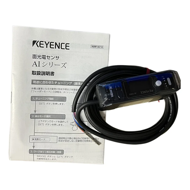 KEYENCE AI-1000 AI-1000C AI-H100 AI-H160 AI-H010 Optical Sensor Amplifier Cable Type Used for Deformation Measurement in Stock
