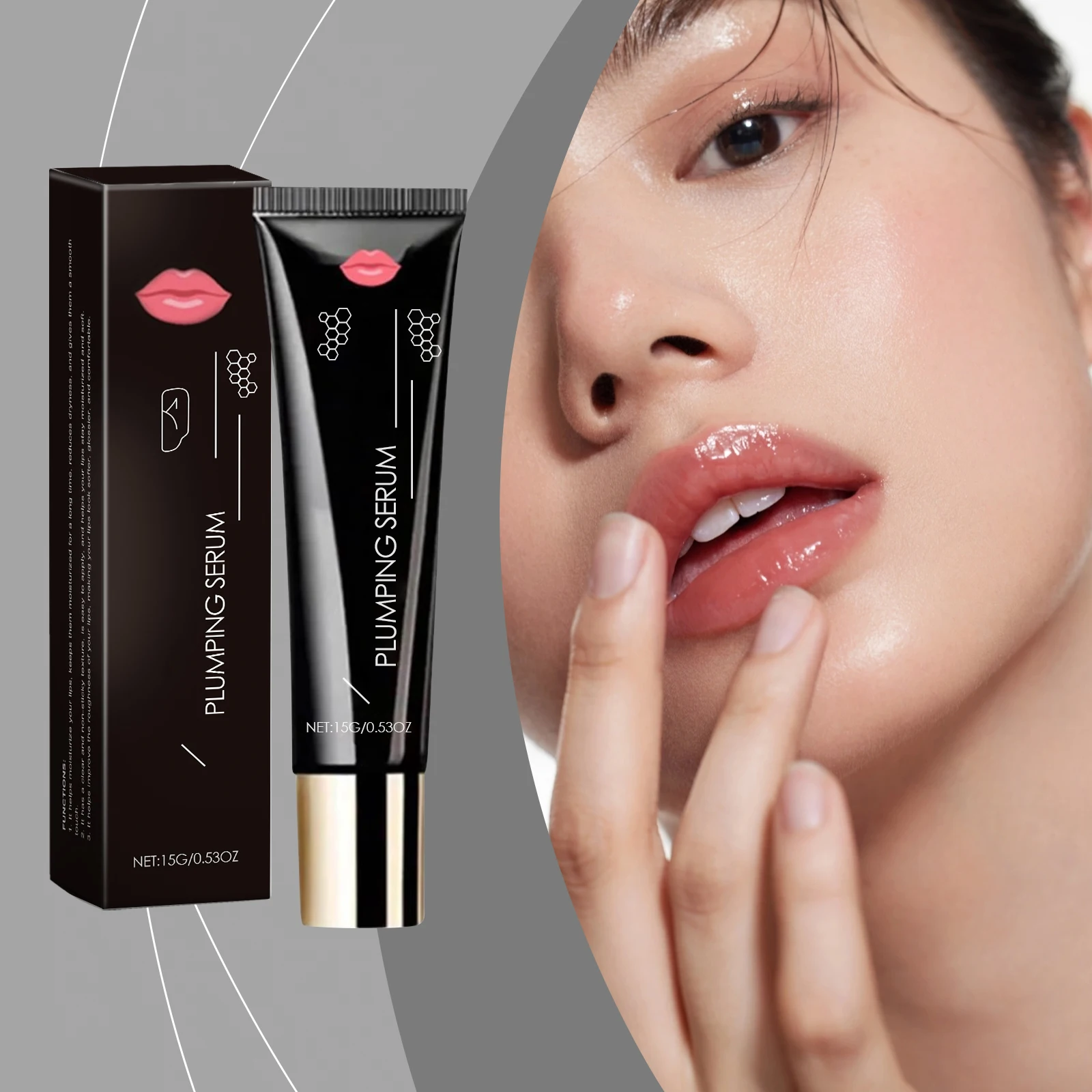 

Smooth Moisturizing Lip Oil Relieve Dryness Remove Dead Skin Enhance Lip Elasticity Deep Nourishments Soothing Lip Care Cream