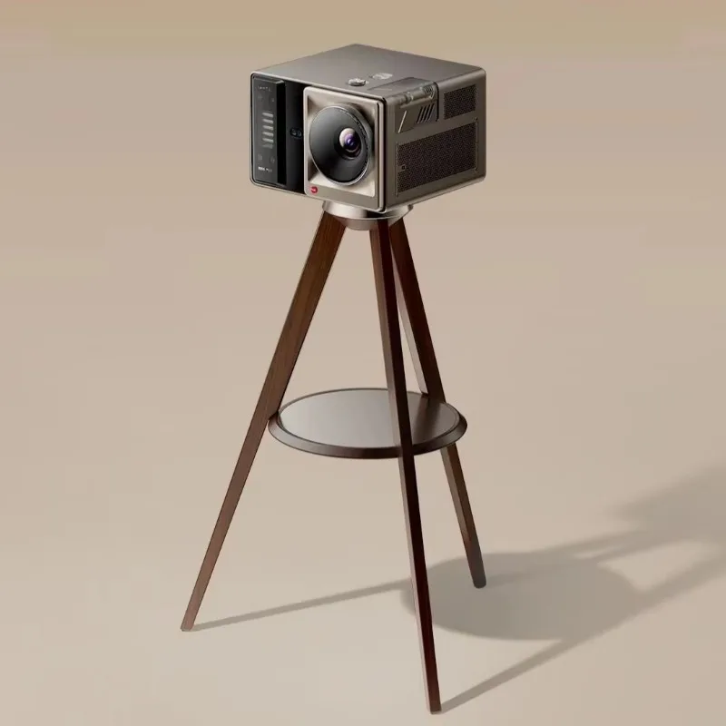 Wood Freestanding Floor Projector Bracket, Suitable for C5 & C3 Ultra, Vertical Projector Floor Mount Stand