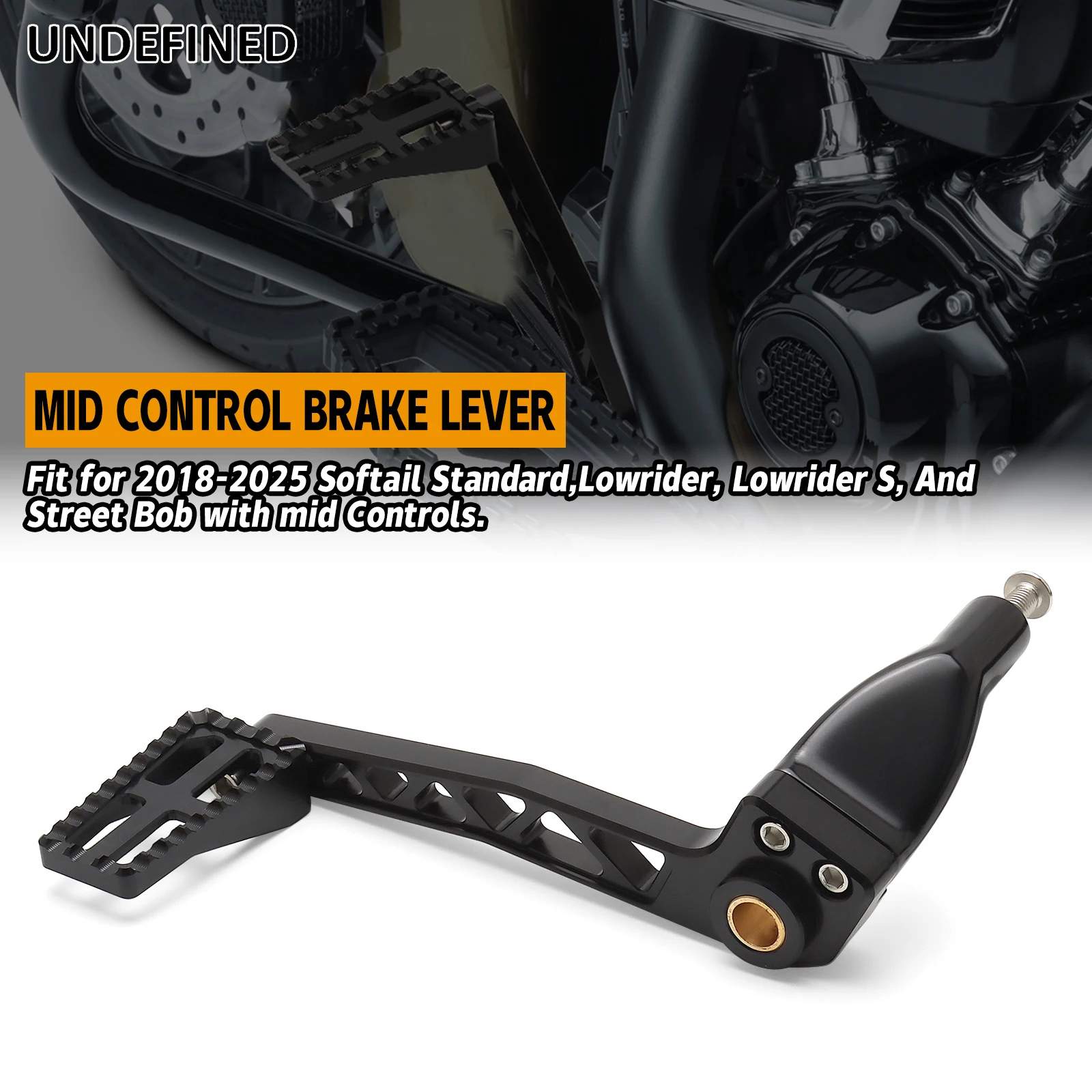 

Motorcycle Brake Arm Shift Lever Shifter Peg For Harley Softail Standard Lowrider LowriderS Street Bob 2018-2025