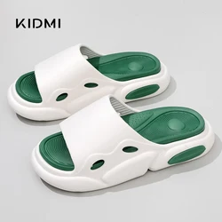 KIDMI-Chinelos Planos Plataforma para Mulheres, Chinelos EVA, Sapatos de Praia, Sandálias do Banheiro Doméstico, Unisex, Nova Moda, Verão, 2022, 2024