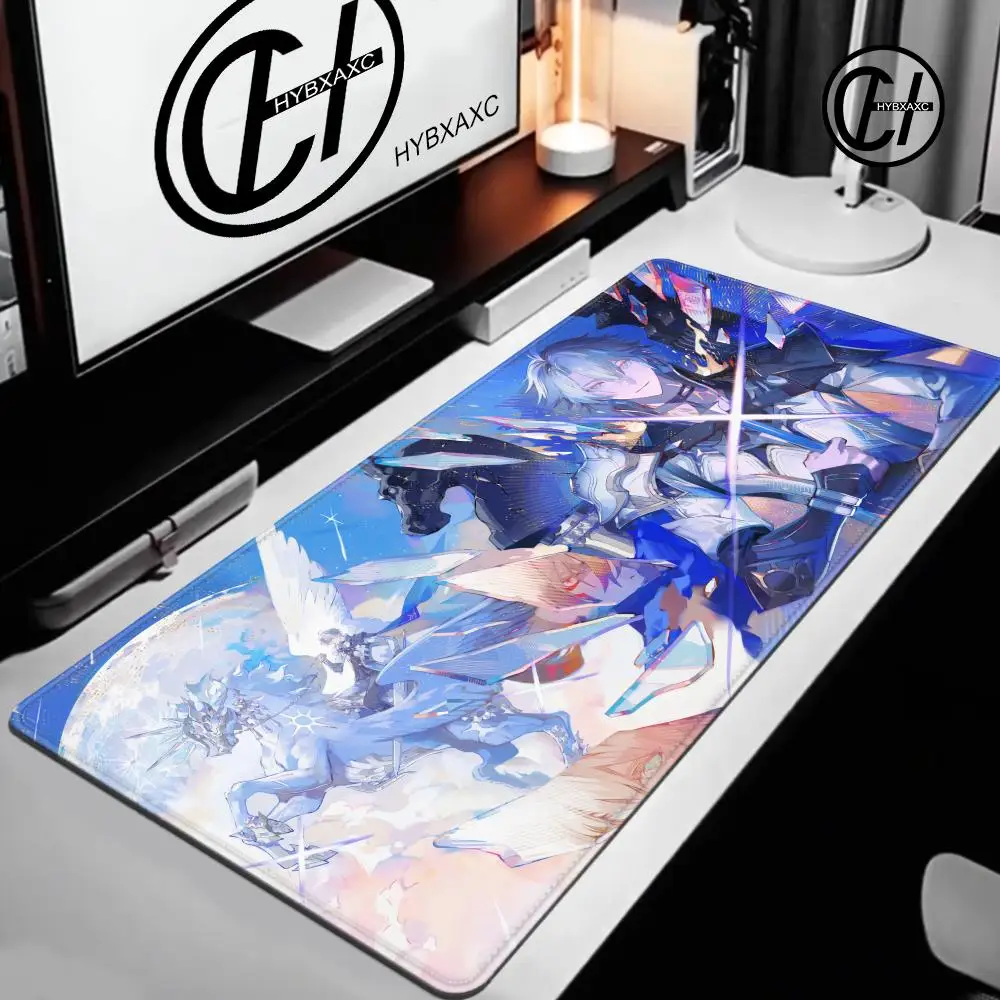 HD Honkai Star Rail Phainon Decoracion Mousepad Computer Gaming Accessories Keyboard Pad Office Rubber Mouse Pad Desk Mouse Mat