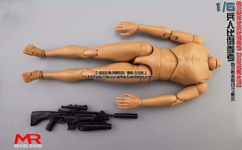 1/6 Scale PVC HK416 AK47 M16A4 ARX160 Tavor MK18 Gun Model Soldier Accessories Props Fit 12\'\' Action Figure Body Doll