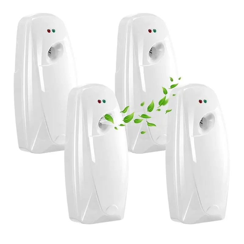 FGGS-For Bathroom Compatible 4 Pcs Automatic Air Freshener Sprays Dispensers Wall Mounted Design