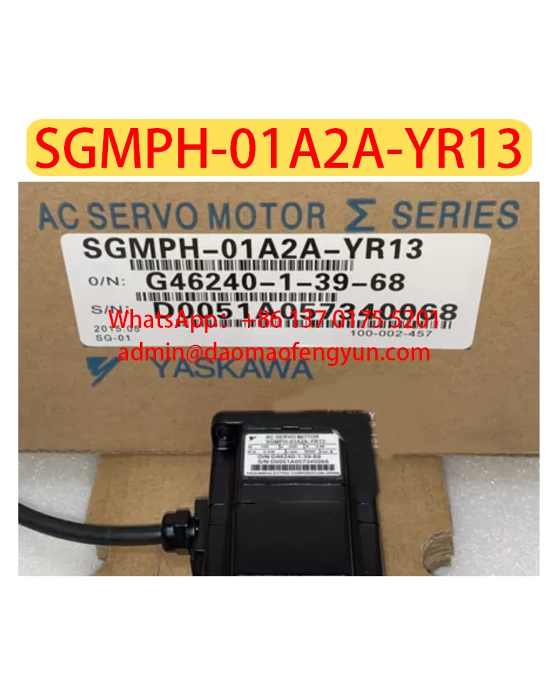 

SGMPH-01A2A-YR13 Brand New Servo Motor SGMPH 01A2A YR13，Fast shipping