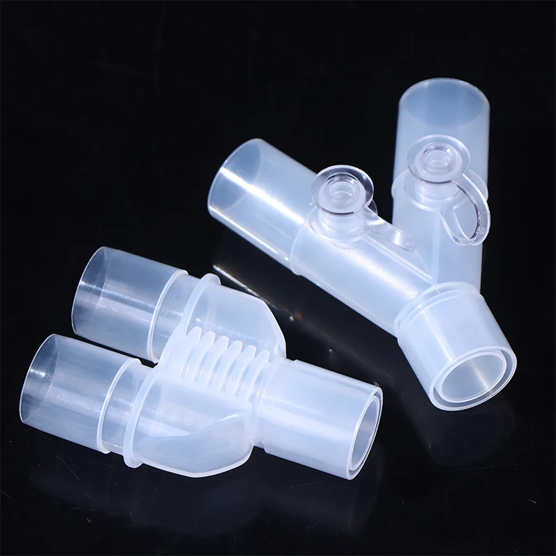 15 To 22mm Corrugated Y - shaped Three Way Connector for Anesthesia Breathing Circuit Veterinary Equipment​