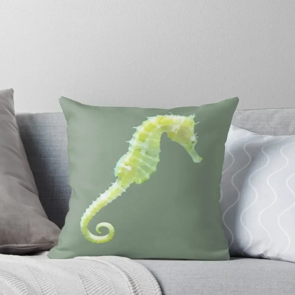 

Yellow Sea Horse Throw Pillow Cushion Cover Luxury Sofa Cushion Cover Decorative pillowcase Pillowcases Bed Cushions pillow