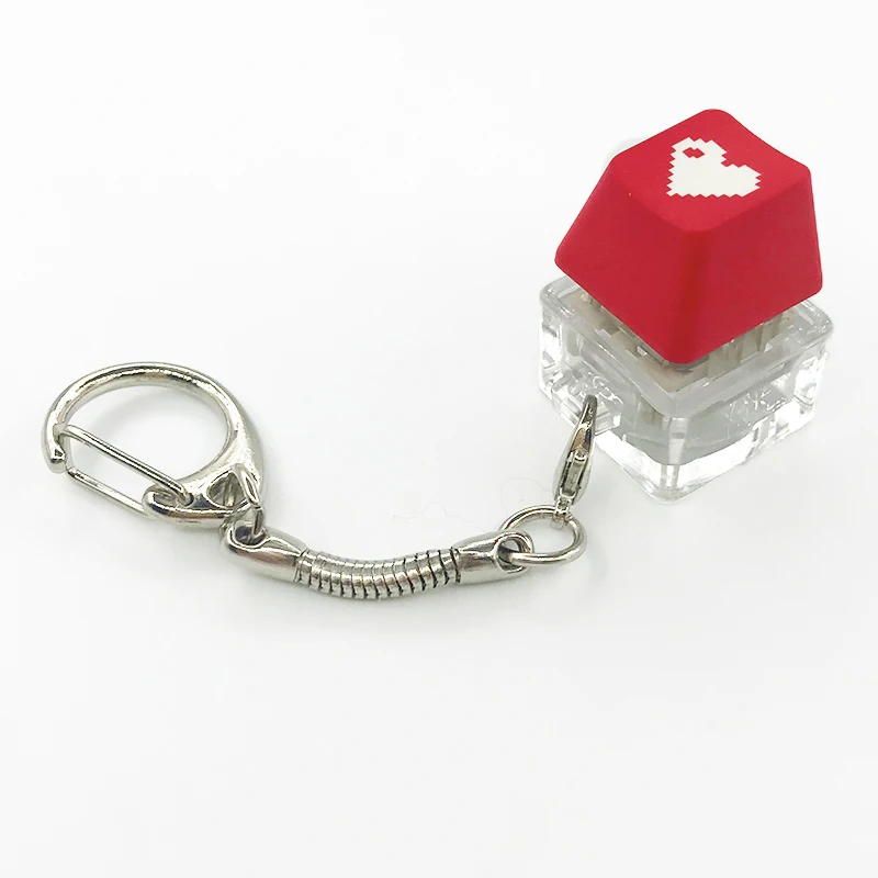 new pattern Mechanical keyboard key cap axle tester decompression entertainment key chain pendant