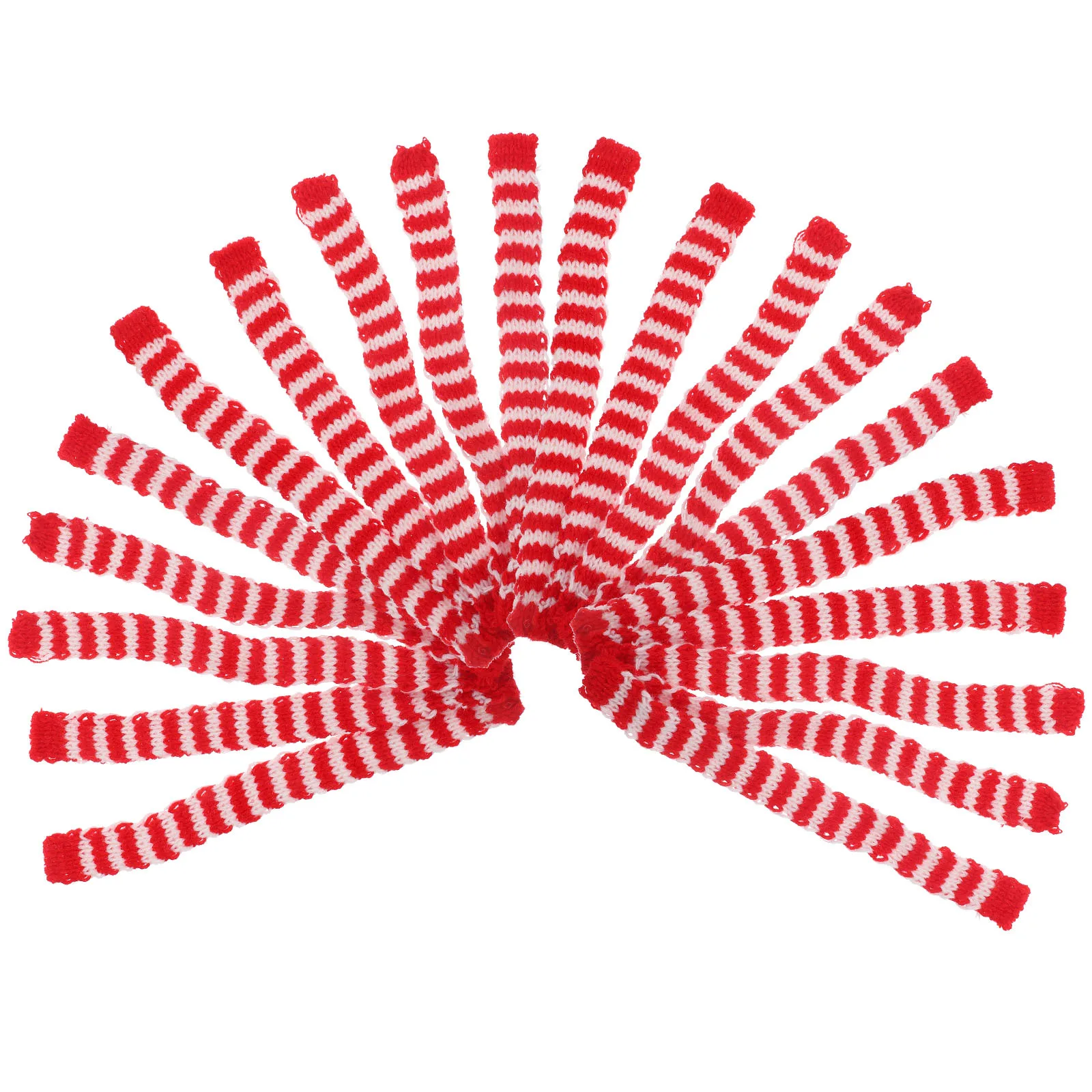 20 قطعة من الأوشحة الصغيرة لإكسسوارات الديكور والزينة والأوشحة الصوفية الرقيقة هدية مثالية وموضوع احتفالي