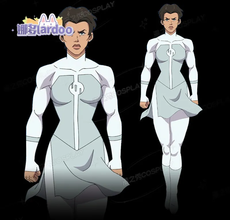 Anissa Cosplay Costume Game Invincible Uniform Halloween Carnival Party Christmas Play Role Clothes Clothing
