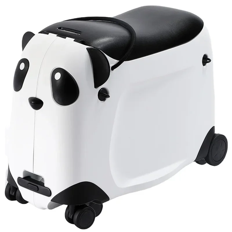 postmodern For 21 inch trolly bags travel trolley cute panda ride on kids luggage