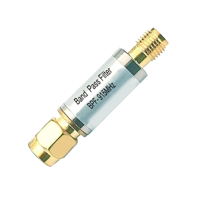 Efficient Pass Filter for Devices Stable Filtering Sound Filter Portable Designings Metal Filter 868/915/1200MHz Dropship