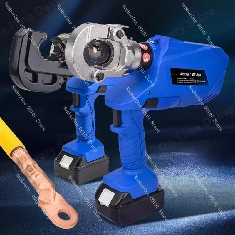 EZ-400 EZ-300 Rechargeable Hydraulic Pliers Electric Hydraulic Crimping DC18V/5Ah Charging Crimping Pliers Tool