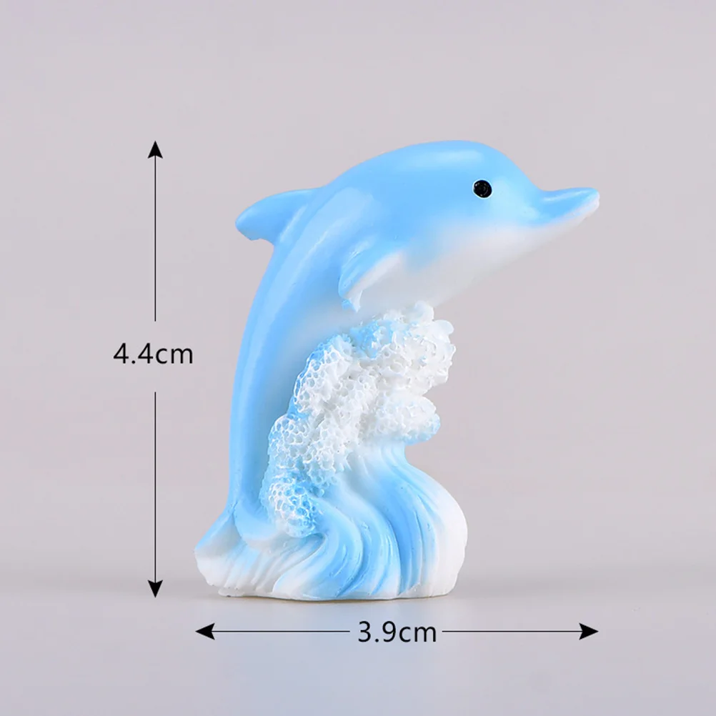 

16Pcs Micro Landscape Ornaments Resin Sea Style Durable Mini Scene Decoration Bonsai Flower Pot Decor Fashion Adornments