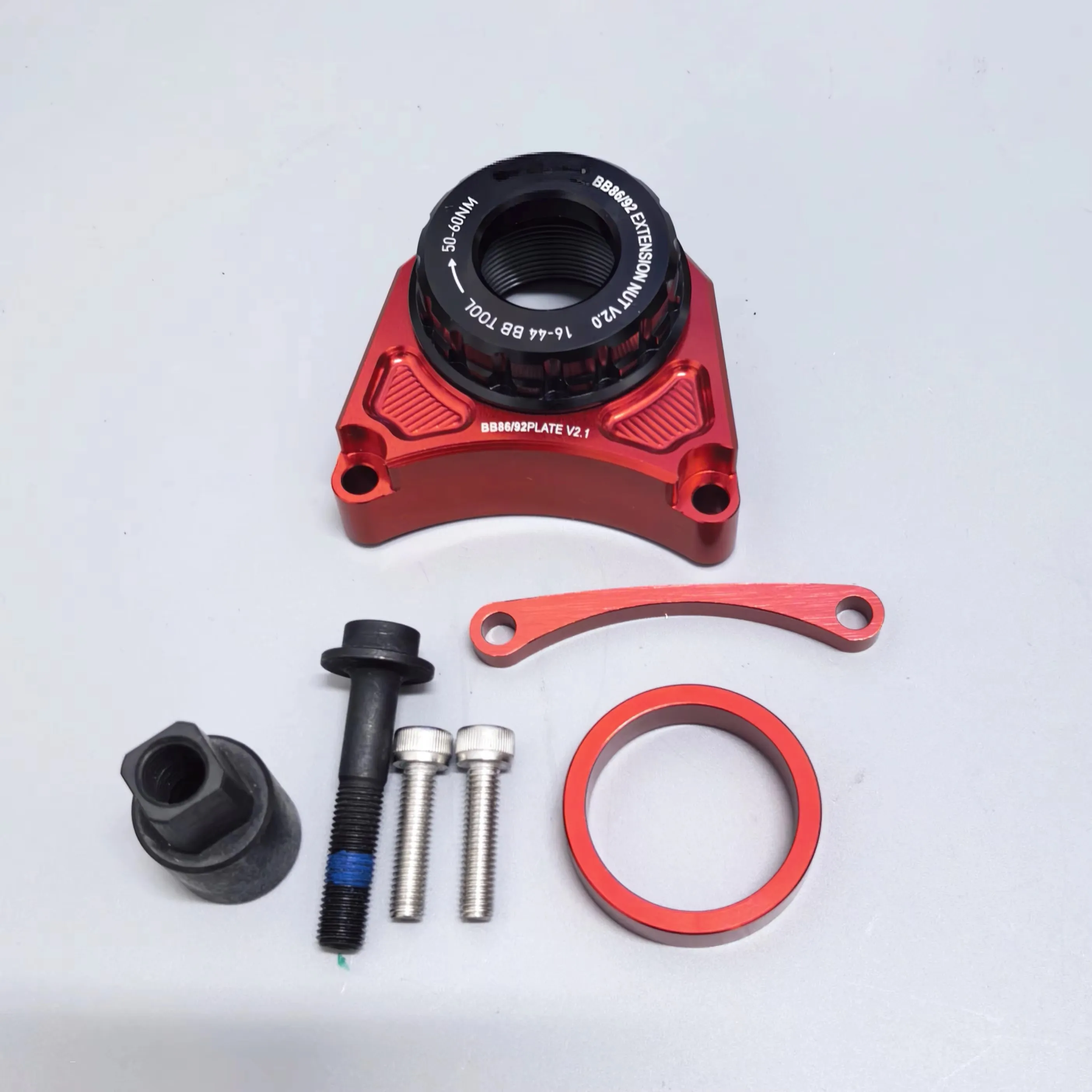Bottom Bracket Reduction Kit for Mid-Drive Motors – From 68-73mm to 41mm BB86/92 – Compatible with Bafang BBS1/BBS02/BBSHD, Tong