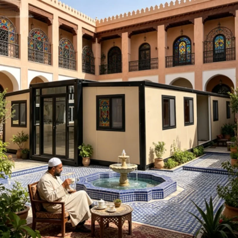 Prefabricated Home 2 3 Bedroom Expandable Container House Garden Greenhouses Office Home Bar Hall Mall Hotel Use Mobile House