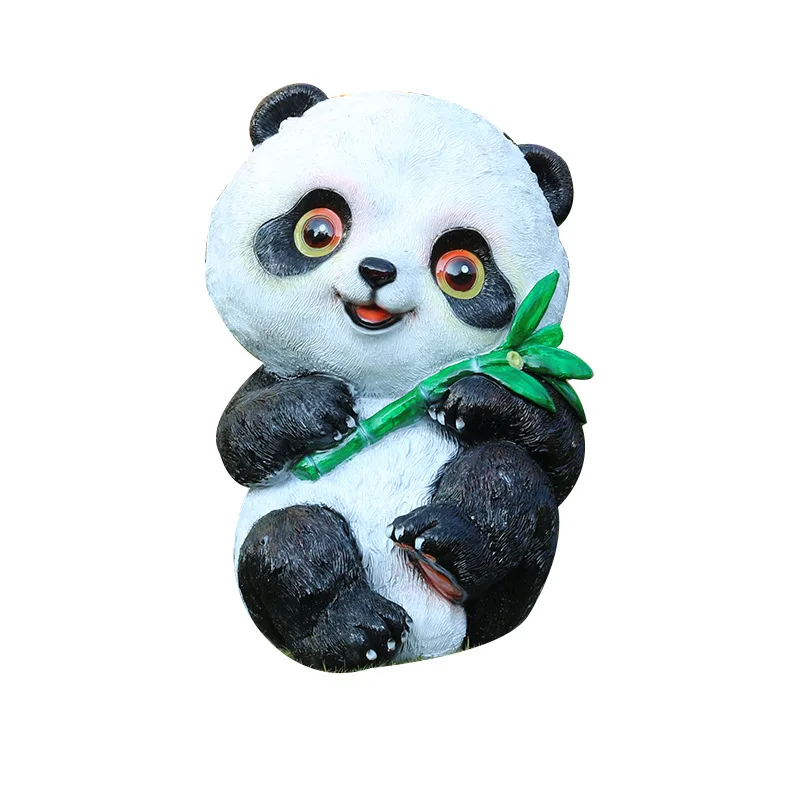 

Fiberglass, sculpture, garden, landscape, cute, giant panda, animal, model, decorative ornament