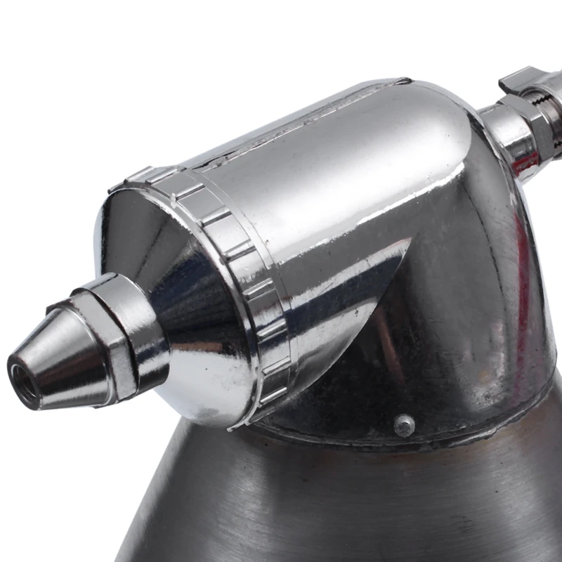 

Pneumatic 3500Ml Air Hopper Tool Paint Texture Tool Drywall Painting Sprayer With 6 Nozzles