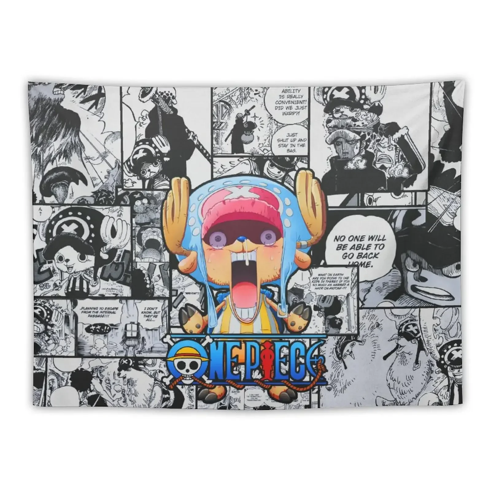 Anime character printed tapestry wall hanging retro Bohemian tapestry colorful home decor